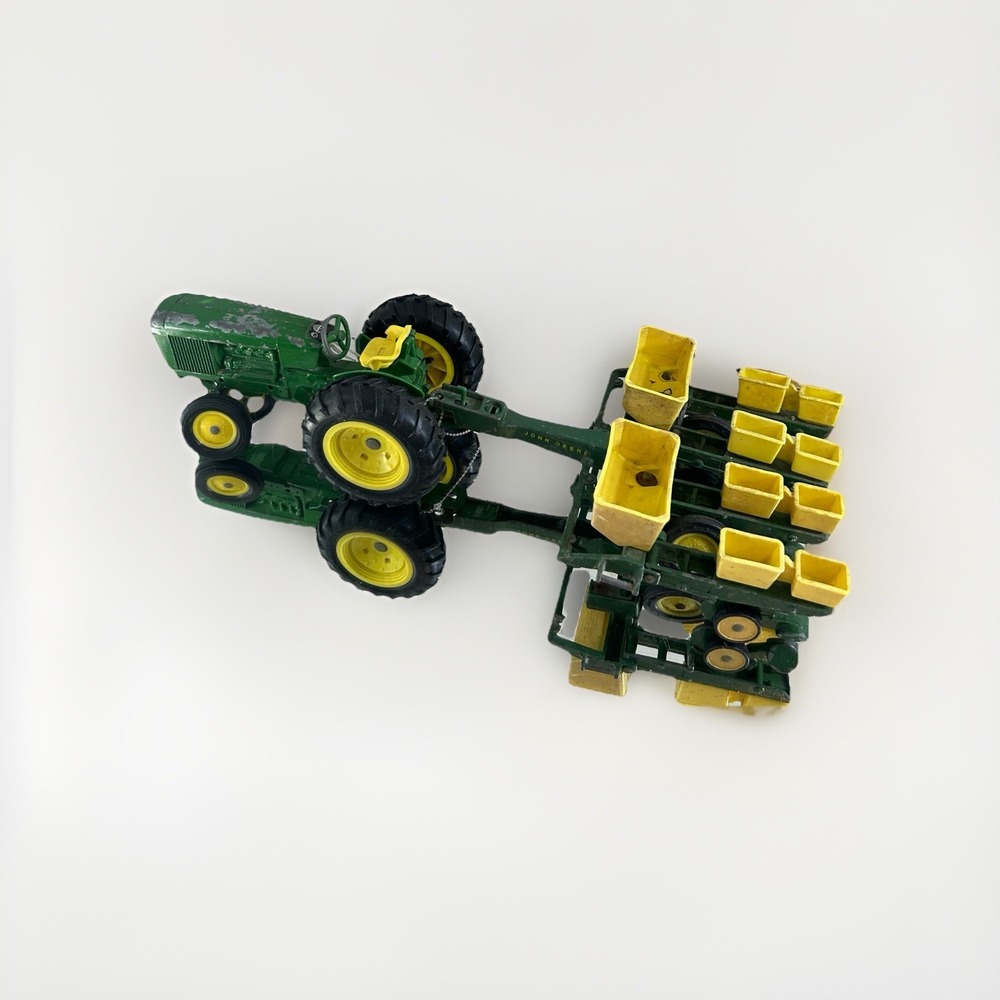 1/16 Vintage Eska John Deere Tractor Farm Toy Original Paint Die-Cast Metal - Picture 2 of 9